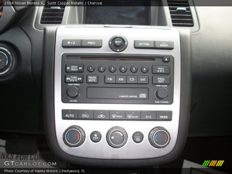 Sunlit Copper Metallic / Charcoal 2004 Nissan Murano SL