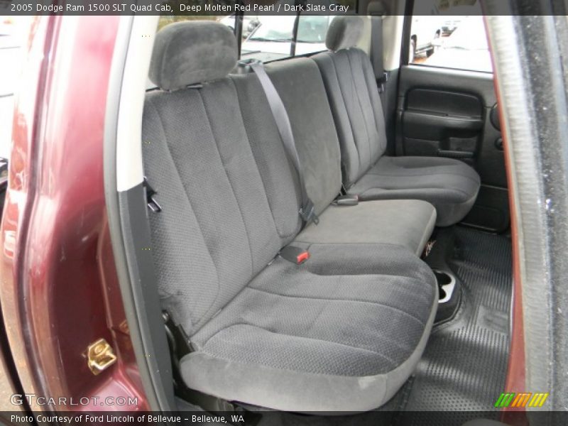 Deep Molten Red Pearl / Dark Slate Gray 2005 Dodge Ram 1500 SLT Quad Cab