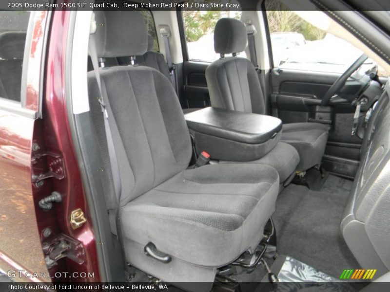 Deep Molten Red Pearl / Dark Slate Gray 2005 Dodge Ram 1500 SLT Quad Cab