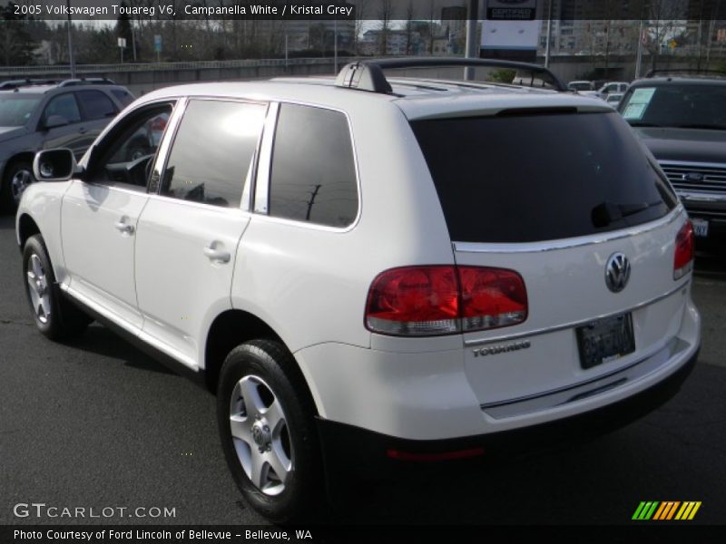 Campanella White / Kristal Grey 2005 Volkswagen Touareg V6