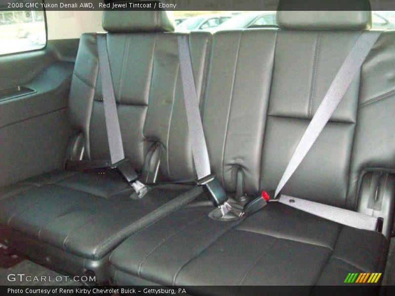 Red Jewel Tintcoat / Ebony 2008 GMC Yukon Denali AWD