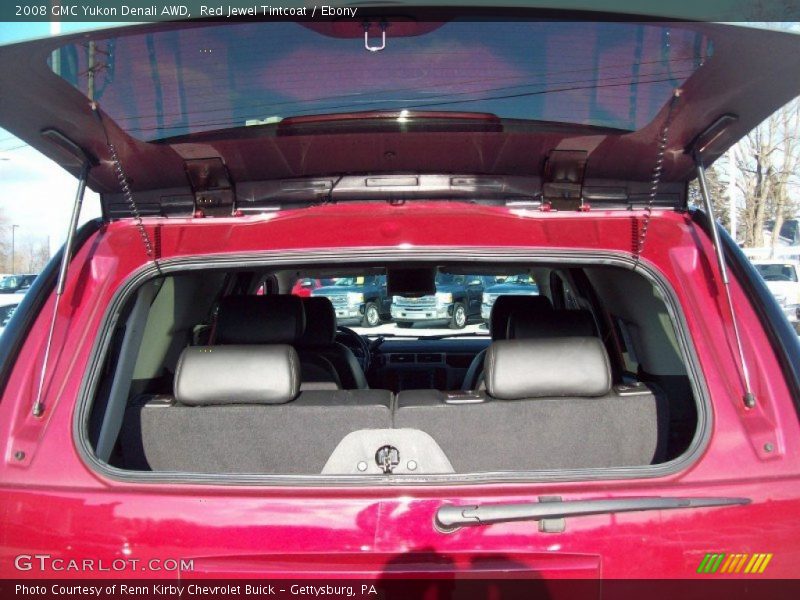 Red Jewel Tintcoat / Ebony 2008 GMC Yukon Denali AWD