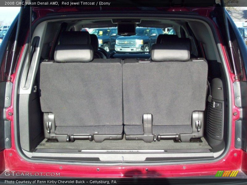 Red Jewel Tintcoat / Ebony 2008 GMC Yukon Denali AWD