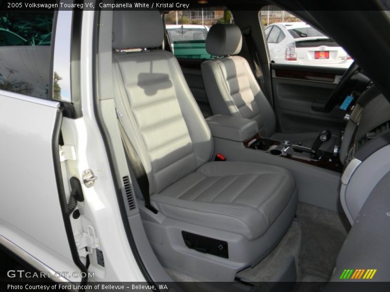 Campanella White / Kristal Grey 2005 Volkswagen Touareg V6