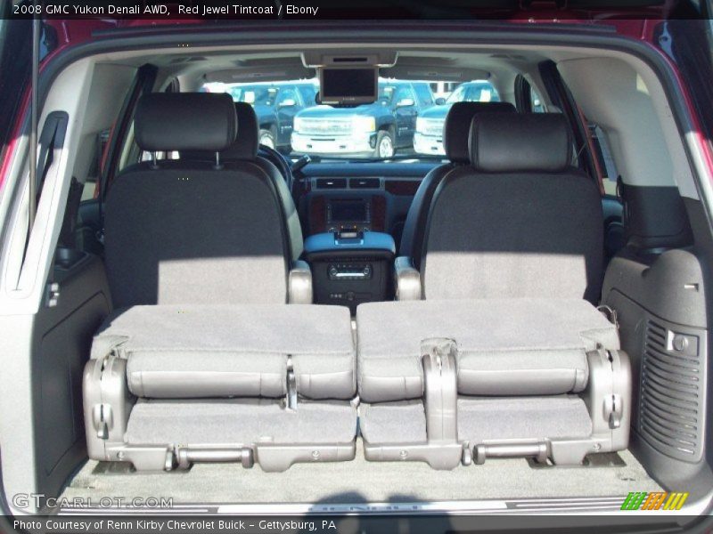 Red Jewel Tintcoat / Ebony 2008 GMC Yukon Denali AWD