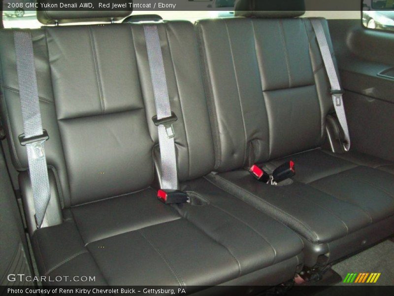 Red Jewel Tintcoat / Ebony 2008 GMC Yukon Denali AWD