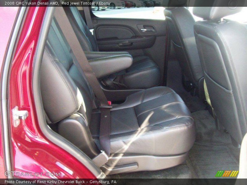 Red Jewel Tintcoat / Ebony 2008 GMC Yukon Denali AWD