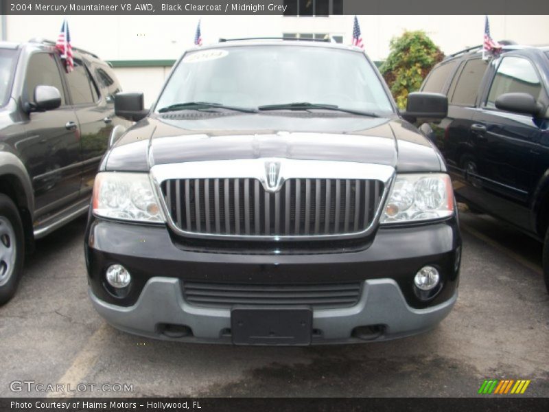 Black Clearcoat / Midnight Grey 2004 Mercury Mountaineer V8 AWD