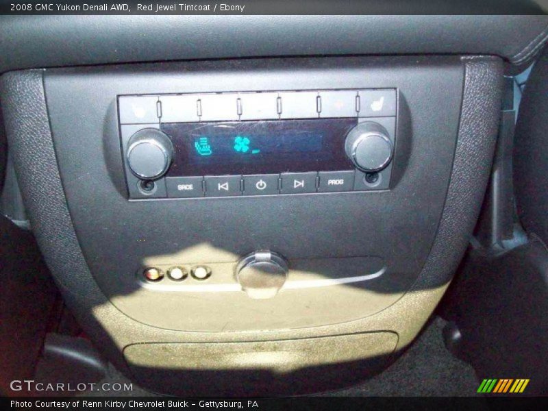 Red Jewel Tintcoat / Ebony 2008 GMC Yukon Denali AWD