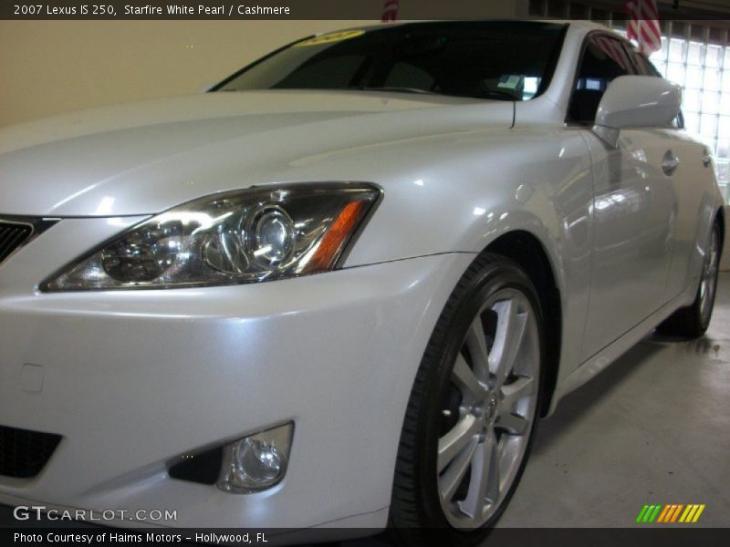 Starfire White Pearl / Cashmere 2007 Lexus IS 250