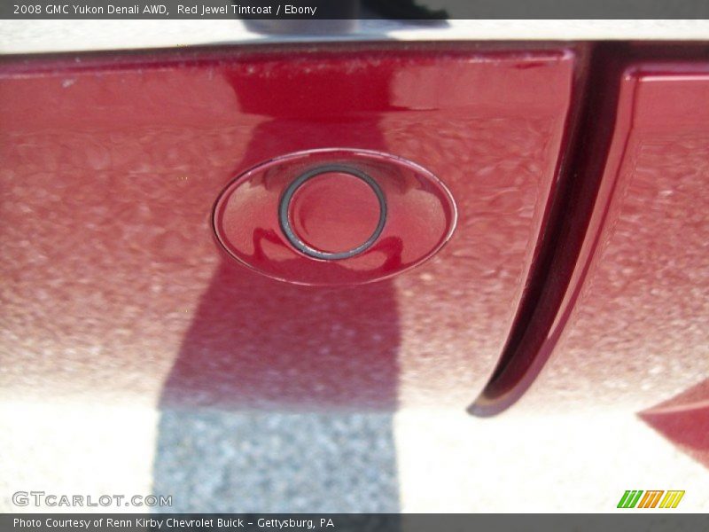 Red Jewel Tintcoat / Ebony 2008 GMC Yukon Denali AWD