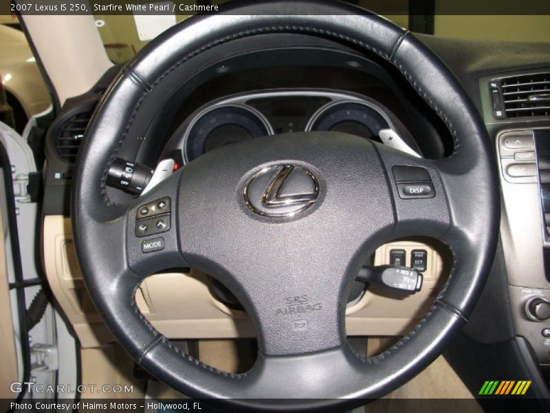 Starfire White Pearl / Cashmere 2007 Lexus IS 250