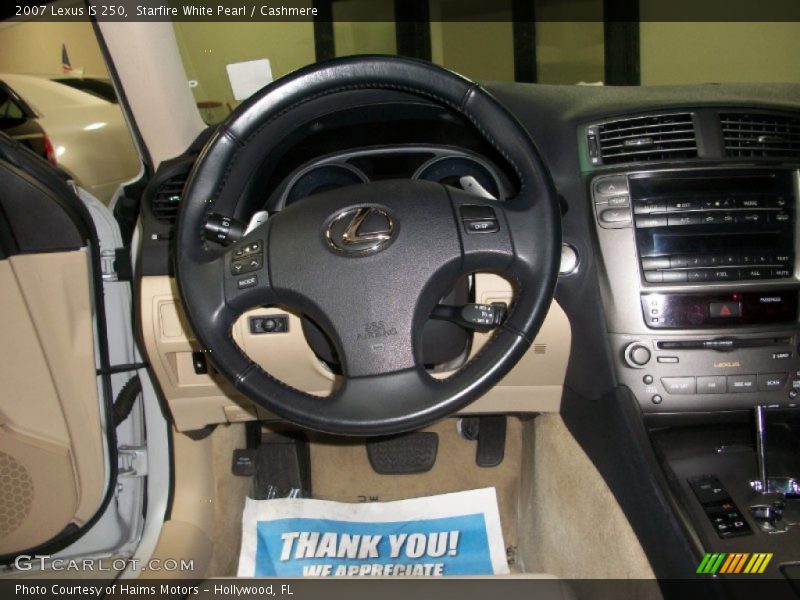 Starfire White Pearl / Cashmere 2007 Lexus IS 250