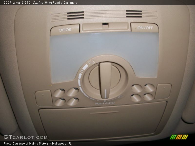 Starfire White Pearl / Cashmere 2007 Lexus IS 250