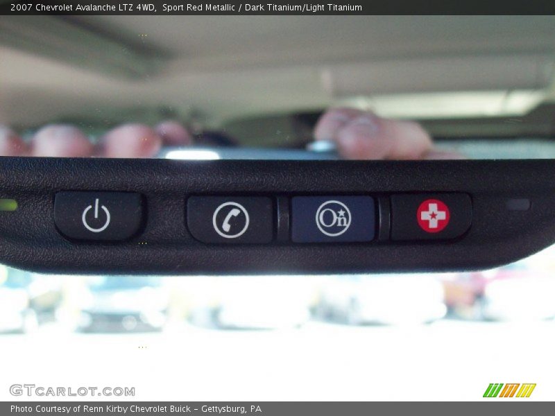 Sport Red Metallic / Dark Titanium/Light Titanium 2007 Chevrolet Avalanche LTZ 4WD
