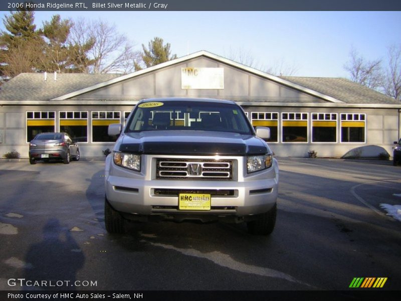 Billet Silver Metallic / Gray 2006 Honda Ridgeline RTL
