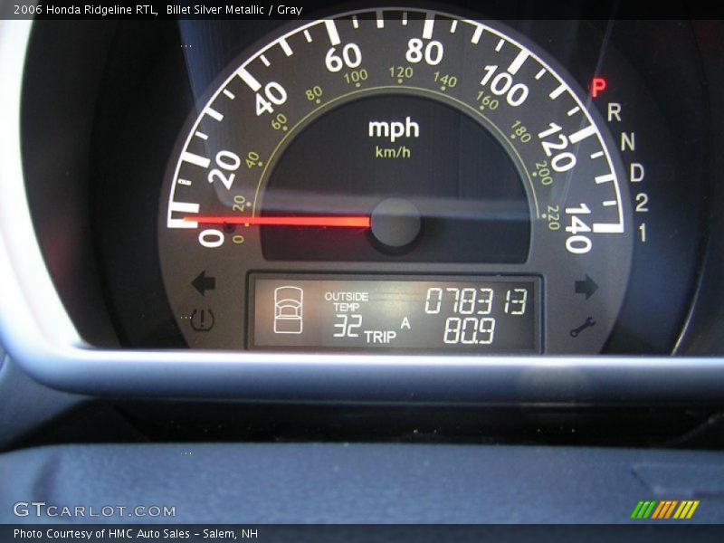 Billet Silver Metallic / Gray 2006 Honda Ridgeline RTL
