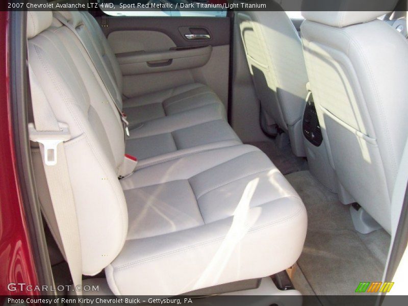 Sport Red Metallic / Dark Titanium/Light Titanium 2007 Chevrolet Avalanche LTZ 4WD