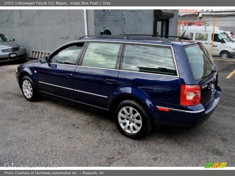 Indigo Blue Pearl / Grey 2003 Volkswagen Passat GLS Wagon