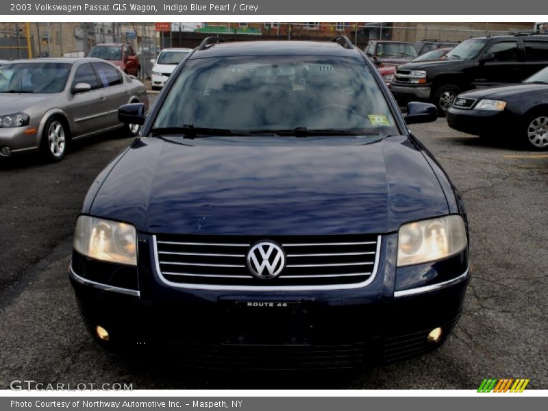 Indigo Blue Pearl / Grey 2003 Volkswagen Passat GLS Wagon