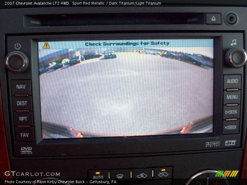 Sport Red Metallic / Dark Titanium/Light Titanium 2007 Chevrolet Avalanche LTZ 4WD