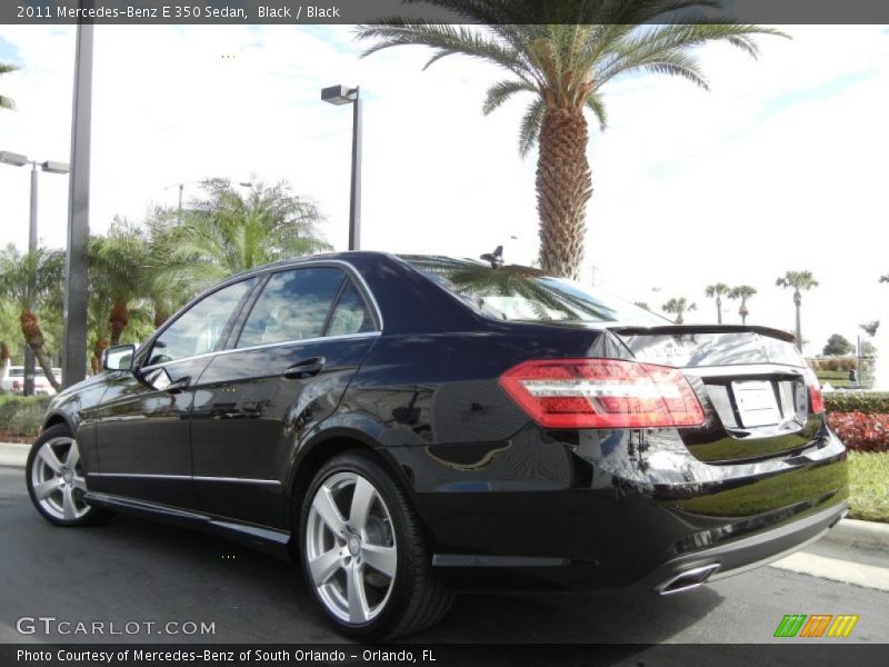  2011 E 350 Sedan Black