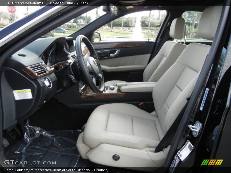  2011 E 350 Sedan Black Interior