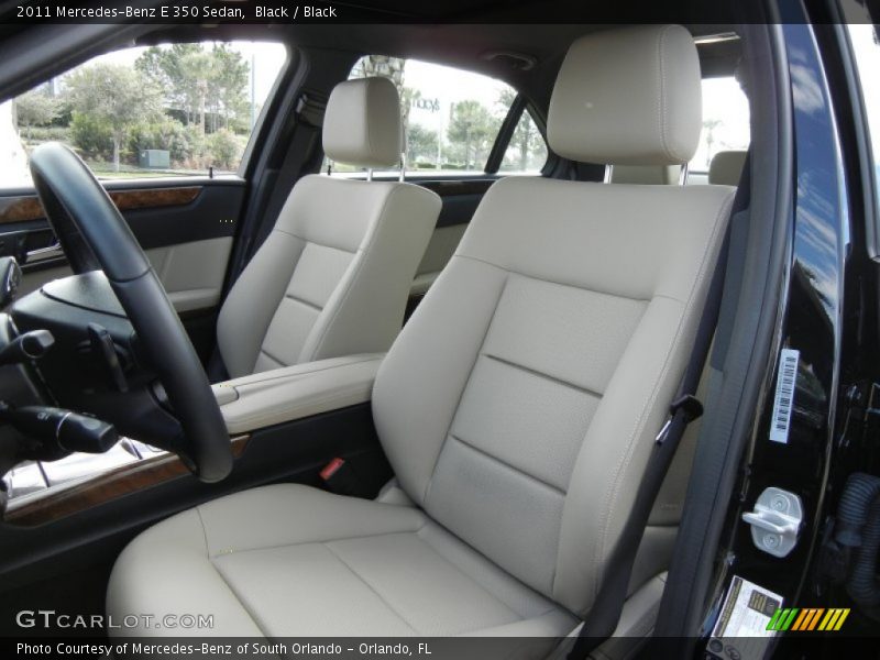  2011 E 350 Sedan Black Interior