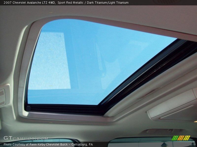 Sport Red Metallic / Dark Titanium/Light Titanium 2007 Chevrolet Avalanche LTZ 4WD