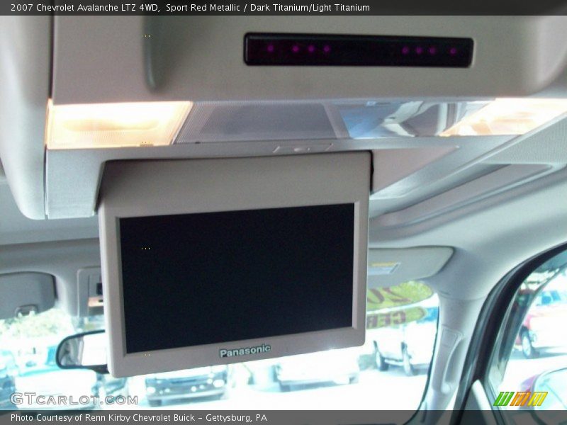 Sport Red Metallic / Dark Titanium/Light Titanium 2007 Chevrolet Avalanche LTZ 4WD