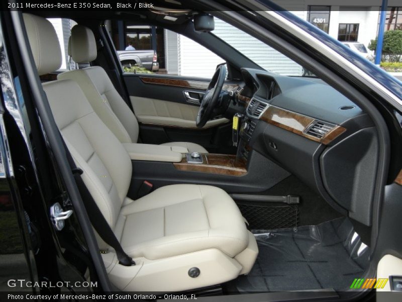  2011 E 350 Sedan Black Interior