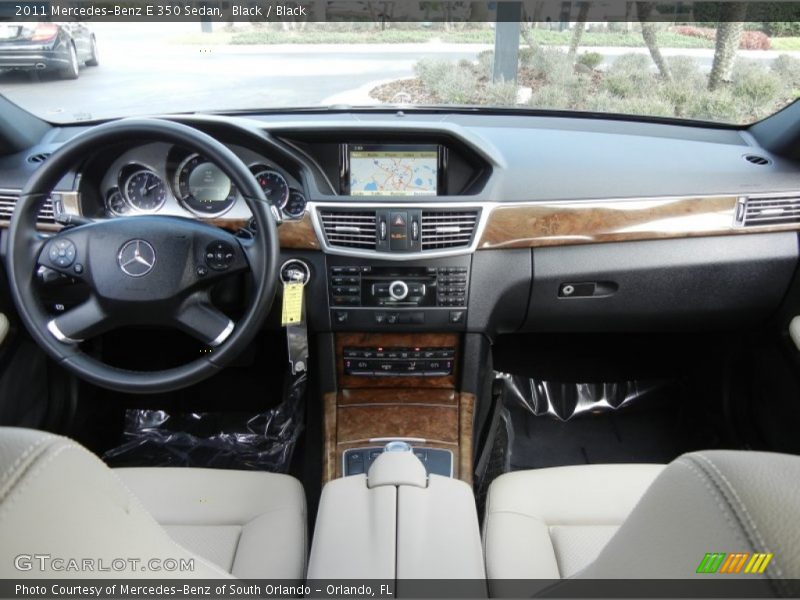 Black / Black 2011 Mercedes-Benz E 350 Sedan