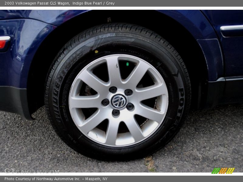 Indigo Blue Pearl / Grey 2003 Volkswagen Passat GLS Wagon