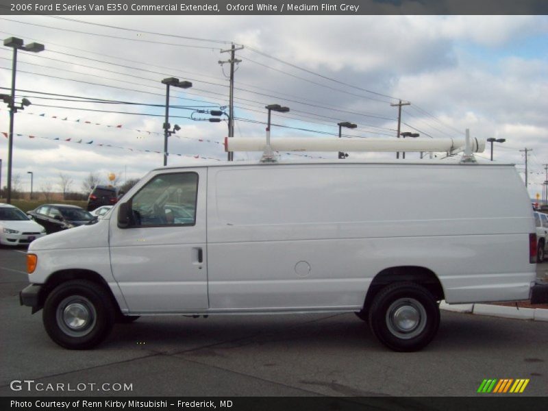 Oxford White / Medium Flint Grey 2006 Ford E Series Van E350 Commercial Extended