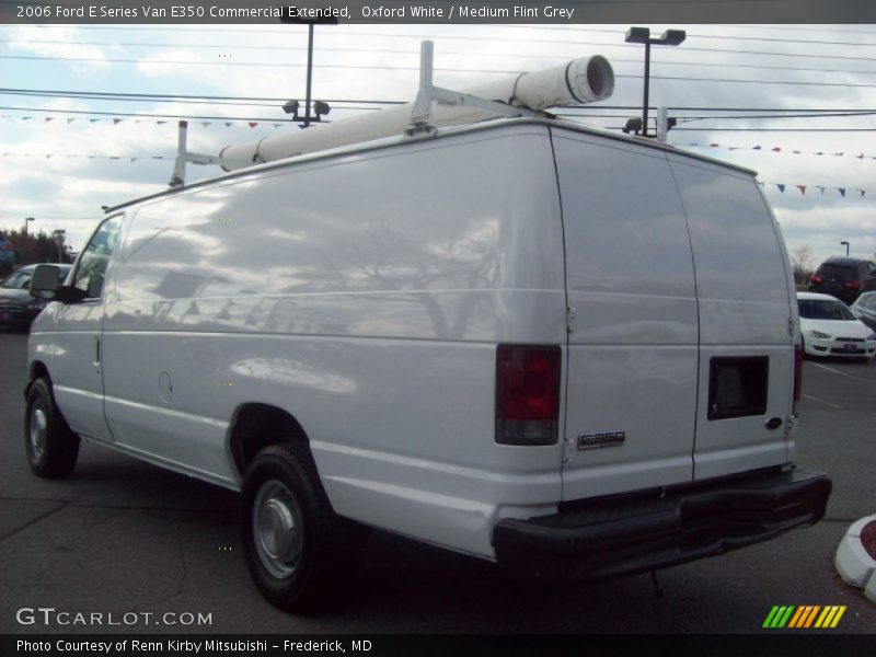 Oxford White / Medium Flint Grey 2006 Ford E Series Van E350 Commercial Extended