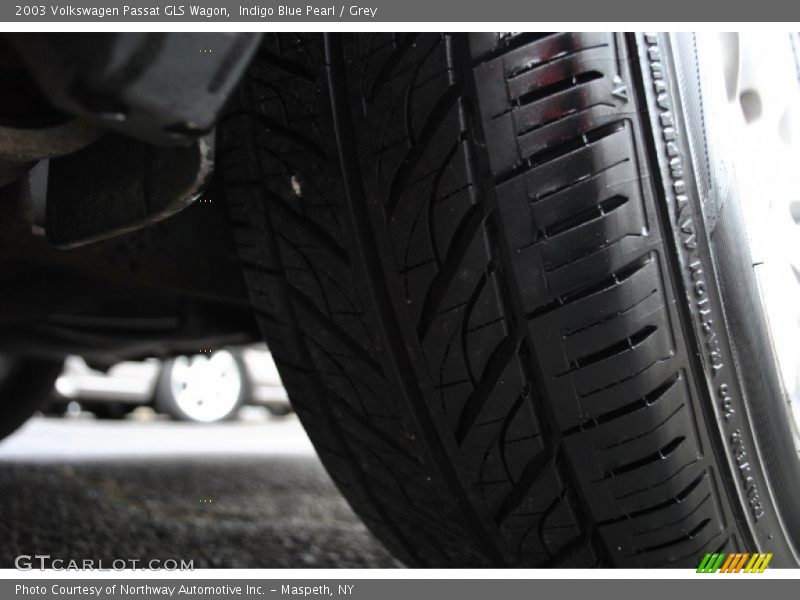 Indigo Blue Pearl / Grey 2003 Volkswagen Passat GLS Wagon