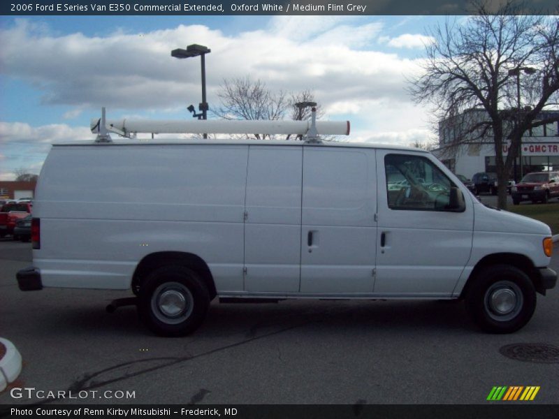 Oxford White / Medium Flint Grey 2006 Ford E Series Van E350 Commercial Extended