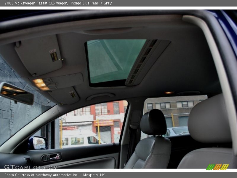 Indigo Blue Pearl / Grey 2003 Volkswagen Passat GLS Wagon