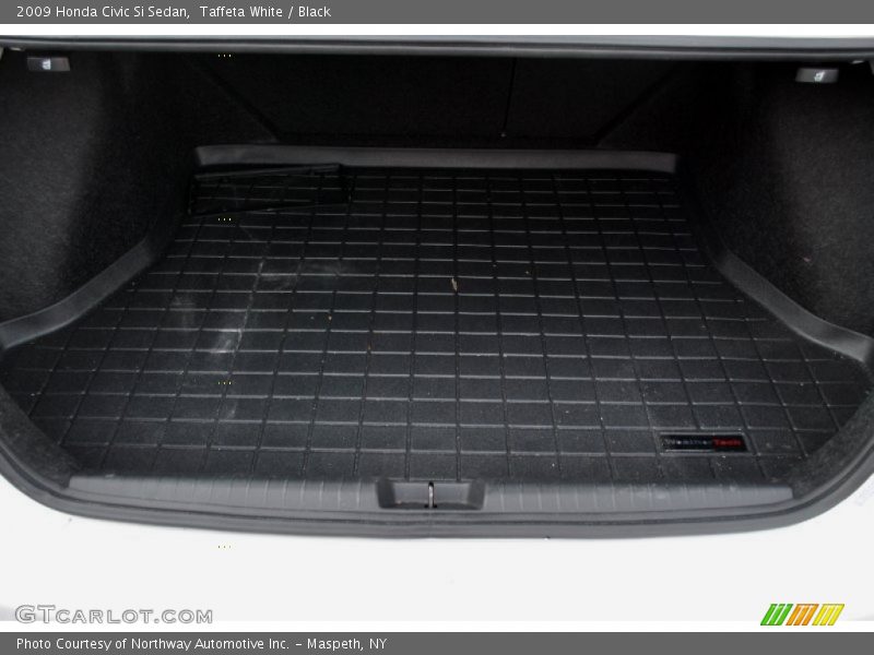 Taffeta White / Black 2009 Honda Civic Si Sedan