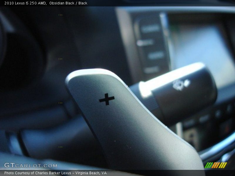Obsidian Black / Black 2010 Lexus IS 250 AWD