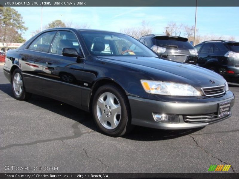 Black Onyx / Black 2000 Lexus ES 300 Sedan