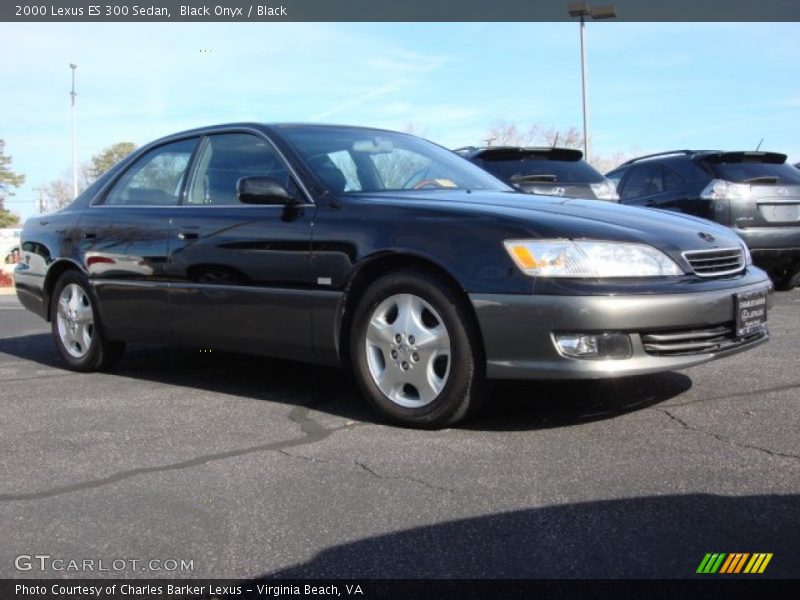 Black Onyx / Black 2000 Lexus ES 300 Sedan