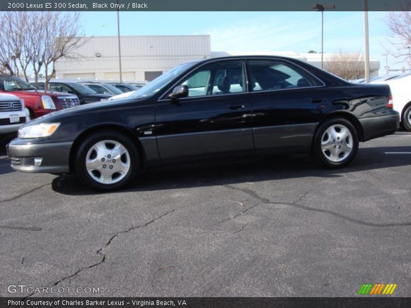 Black Onyx / Black 2000 Lexus ES 300 Sedan