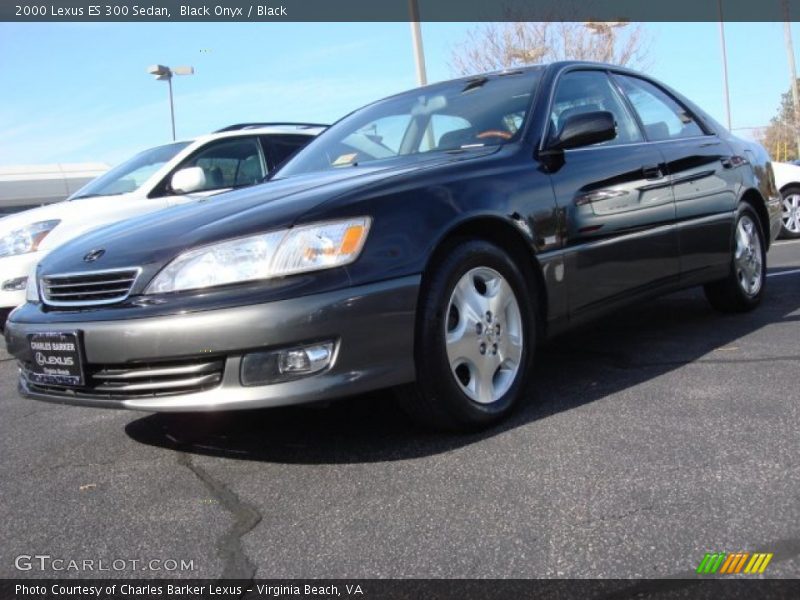 Black Onyx / Black 2000 Lexus ES 300 Sedan