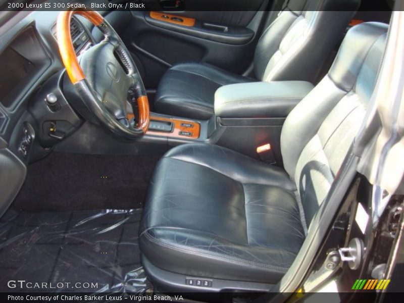 Black Onyx / Black 2000 Lexus ES 300 Sedan