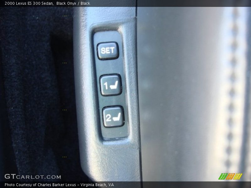 Black Onyx / Black 2000 Lexus ES 300 Sedan