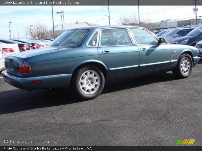Mistral Blue Metallic / Oatmeal 1999 Jaguar XJ XJ8