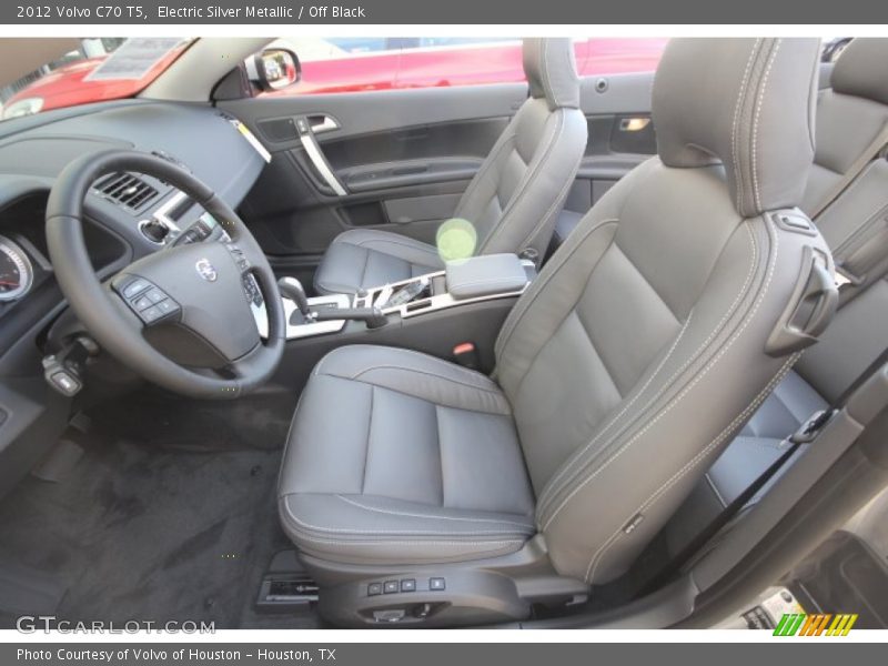  2012 C70 T5 Off Black Interior