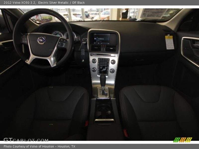 Electric Silver Metallic / Off Black 2012 Volvo XC60 3.2