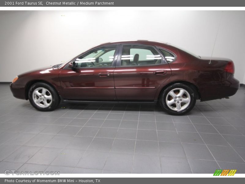 Chestnut Metallic / Medium Parchment 2001 Ford Taurus SE
